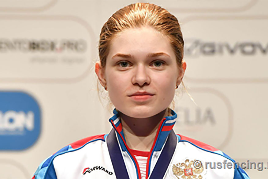 Анастасия Солдатова призёр чемпионата Европы по фехтованию